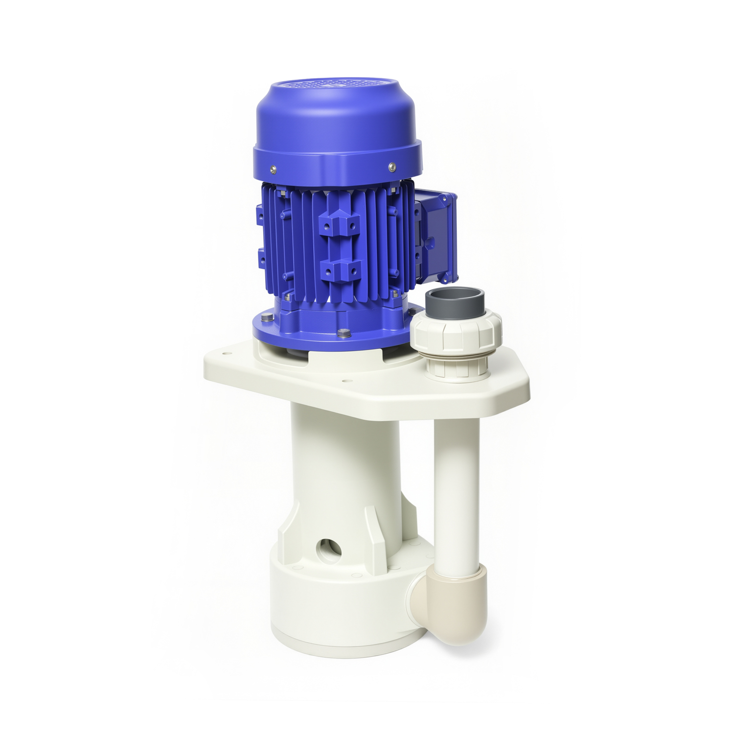 HWP idling submersible vertical pump